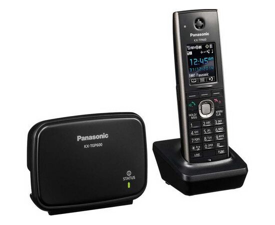 IP-телефон Panasonic KX-TGP600 SIP Чёрный, KX-TGP600RUB, фото 