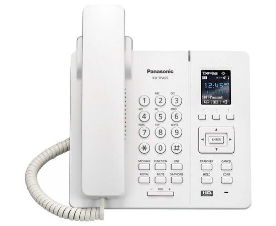 IP-телефон Panasonic KX-TPA65 SIP Белый, KX-TPA65RU, фото 