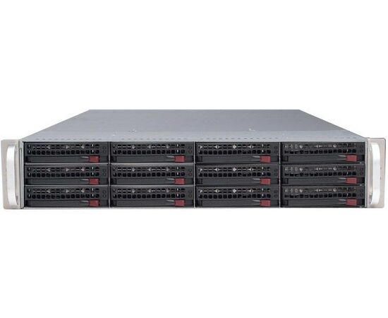 Корпус Supermicro SuperChassis 826E16-R500LPB Rack 500Вт Чёрный 2U, CSE-826E16-R500LPB, фото 