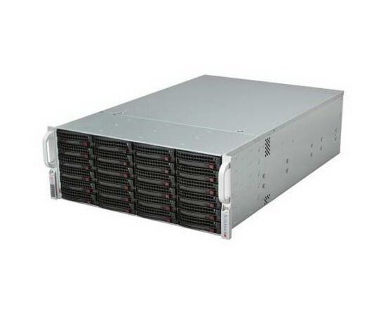 Корпус Supermicro SuperChassis 846E26-R1200B Rack 1200Вт Чёрный 4U, CSE-846E26-R1200B, фото 