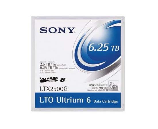 Лента Sony LTO-6 2500/6250ГБ labeled 1-pack, LTX2500GN-LABEL, фото 