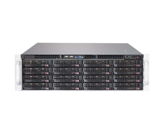Корпус Supermicro SuperChassis 836BE26-R920B Rack 920Вт Чёрный 3U, CSE-836BE26-R920B, фото 
