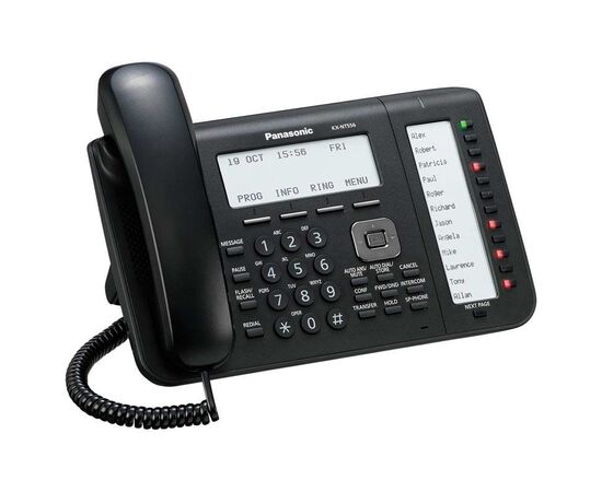 IP-телефон Panasonic KX-NT556 MGCP Чёрный, KX-NT556RU-B, фото 