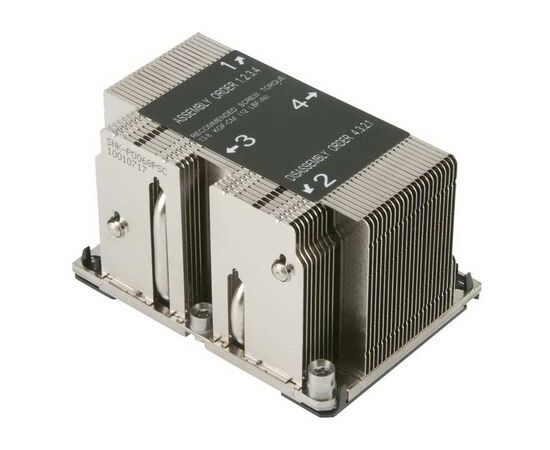 Радиатор Supermicro Heatsink 2U+ TDP-205Вт, SNK-P0068PSC, фото 