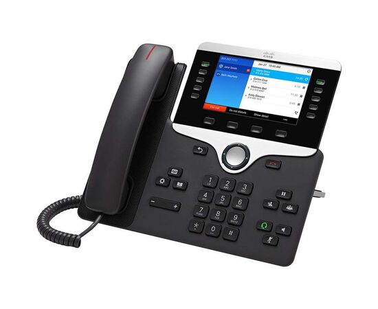 IP-телефон Cisco 8851 SIP Чёрный, CP-8851-R-K9=, фото 