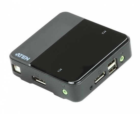 Переключатель KVM ATEN CS782DP-AT KVM+Audio+USB 2.0, USB+DisplayPort+AUDIO, фото 