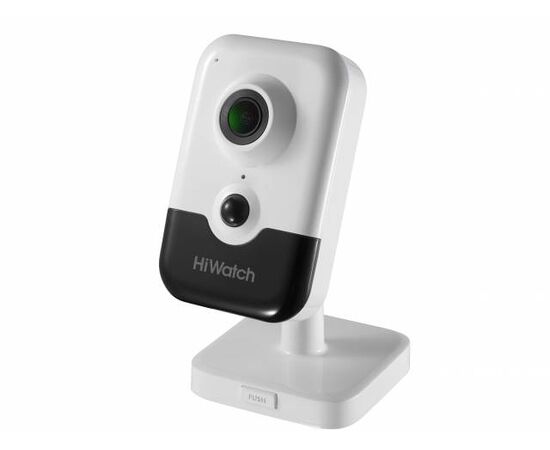 2Мп IP-видеокамера HiWatch DS-I214(B) 4mm с EXIR-подсветкой до 10м, микрофоном и динамиком, фото 