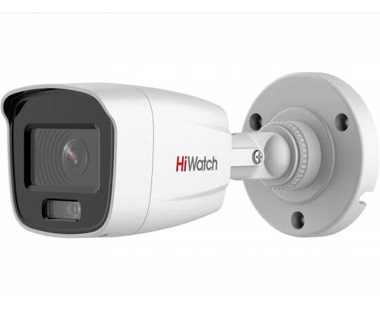 2Мп цилиндрическая IP-видеокамера HiWatch DS-I250L 4mm с технологией ColorVu, фото 