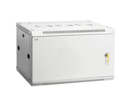 Настенный шкаф ITK LINEA W 6U Ш600xГ450мм Серый, LWR3-06U64-MF, фото 