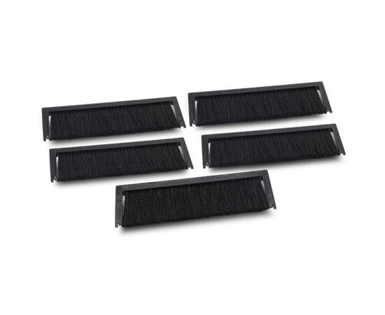 Щеточный ввод APC by Schneider Electric NetShelter SX Roof Brush Strip, цвет Чёрный, (5шт.), AR7714, фото 