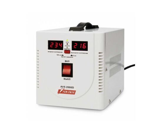 Стабилизатор Powerman AVS-D 2000ВА in140-260В out220V, POWERMAN AVS 2000D, фото 