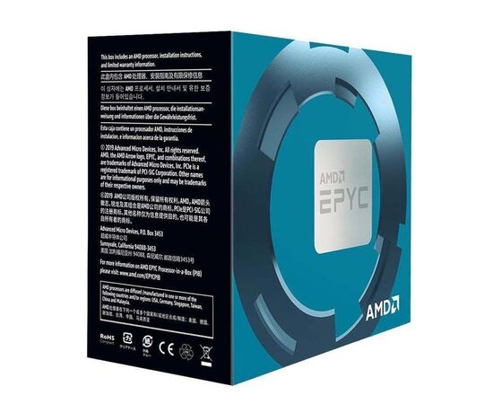 Серверный процессор AMD EPYC 7502P, 32-ядерный, 2500МГц, socket SP3 (LGA4094), 100-100000045WOF, фото 