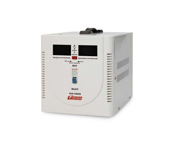 Стабилизатор Powerman AVS-D 3000ВА in140-260В out220V, POWERMAN AVS 3000D, фото 
