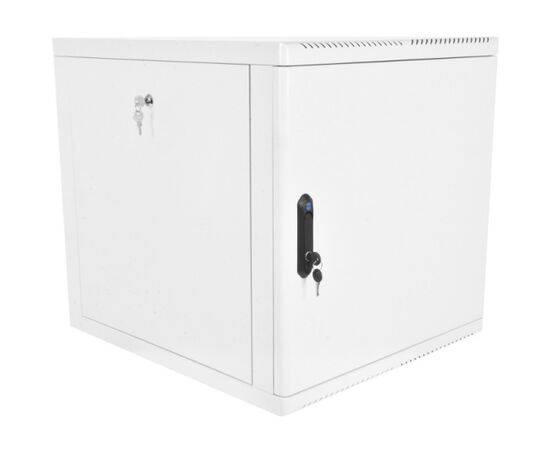 Шкаф настенный ЦМО ШРН-М-9.500.1 9U 520 мм дверь металл, серый, фото 