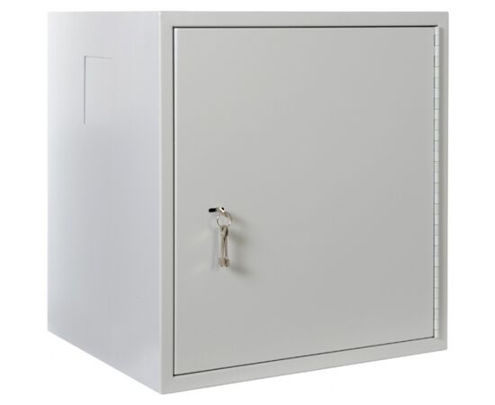 Шкаф настенный ЦМО Сейф ШРН-А-12.520 12U 600x525мм антивандальный, серый, фото 
