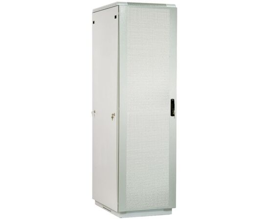 Шкаф серверный ЦМО ШТК-М-42.6.10-44АА 42U 600x1000мм передняя дверь перфорированная задняя дверь перфорированная 2 боковых панели 550кг серый, фото 