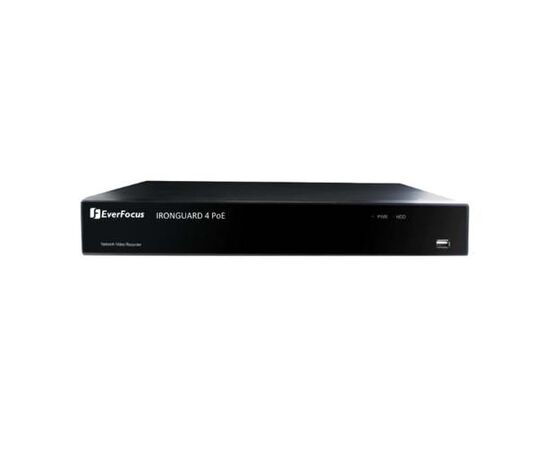 IP Видеорегистратор (NVR) EverFocus IRONGUARD 4 PoE, фото 