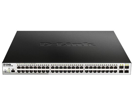 Коммутатор D-Link DGS-1210-52MPP/ME 48-PoE Управляемый 52-ports, DGS-1210-52MPP/ME/B1A, фото , изображение 2