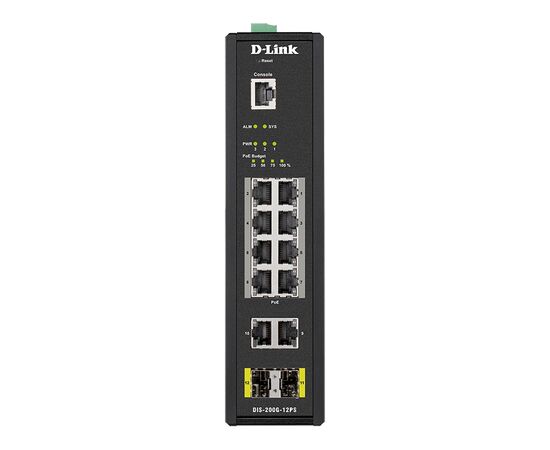 Коммутатор D-Link DIS-200G-12PS, фото , изображение 2