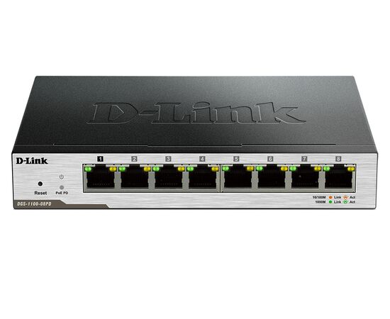 Коммутатор D-Link DGS-1100-08PD, фото , изображение 2