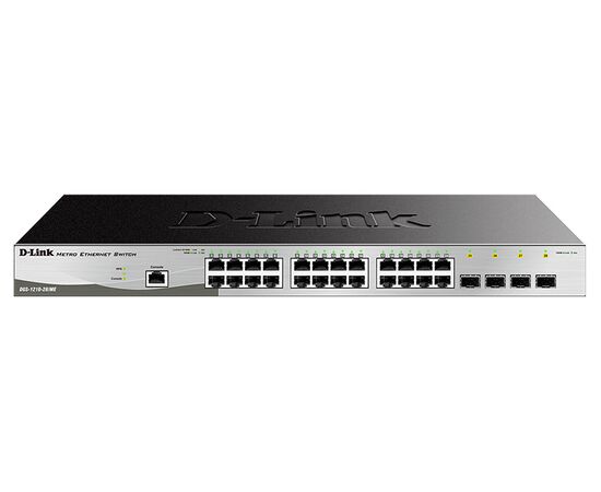 Коммутатор D-Link DGS-1210-28/ME/P Управляемый 28-ports, DGS-1210-28/ME/P/B1A, фото , изображение 2