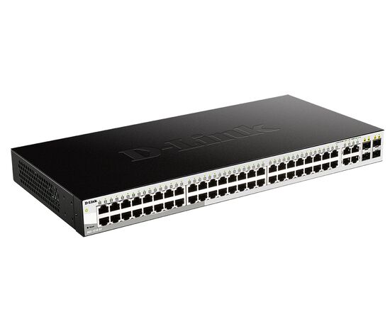 DGS-1210-52/F1A Настраиваемый коммутатор WebSmart с 48 портами 10/100/1000Base-T и 4 комбо-портами 100/1000Base-T/SFP, фото , изображение 2