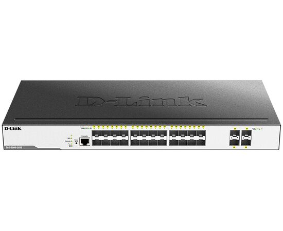 Коммутатор D-Link DGS-3000-28XS Управляемый 28-ports, DGS-3000-28XS/B1A, фото , изображение 2