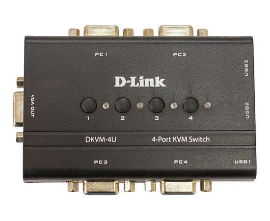 КVM-переключатель D-link DKVM-4U, фото , изображение 4