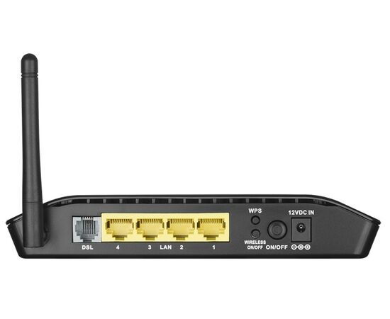 Беспроводной маршрутизатор D-Link DSL-2640U/RA 2.4 ГГц 150 Мб/с, DSL-2640U/RA/U2A, фото , изображение 2