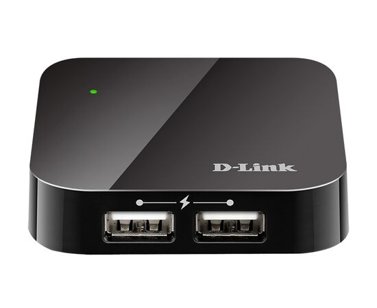 Концентратор D-Link DUB-H4/D1A с 4 портами USB 2.0, фото 