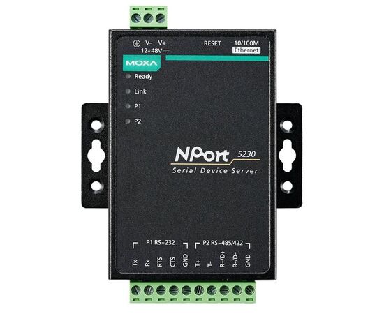 Ethernet сервер последовательных интерфейсов MOXA NPort 5230-T, фото 