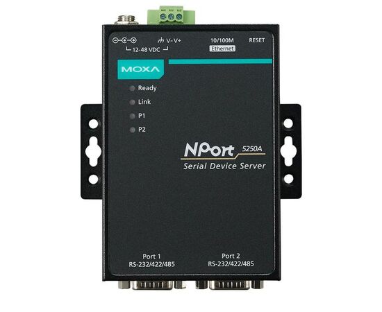 Ethernet сервер последовательных интерфейсов MOXA NPort 5250A-T, фото 
