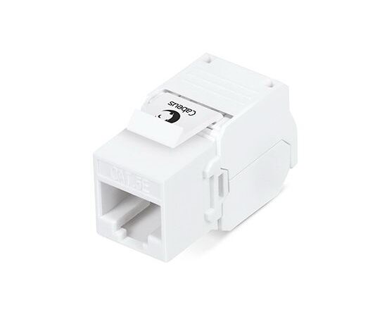 Cabeus KJ-RJ45-Cat.5e-180-Toolless Вставка Keystone Jack RJ-45(8P8C), фото 