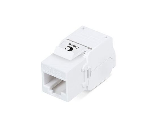 Cabeus KJ-RJ45-Cat.6A-180-Toolless Вставка Keystone Jack RJ-45(8P8C), фото 