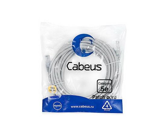 Cabeus PC-UTP-RJ45-Cat.5e-20m-LSZH Патч-корд U/UTP, фото 