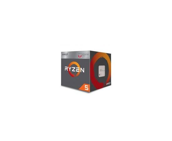 Процессор AMD Ryzen 5-2400G 3600МГц AM4, Box, YD2400C5FBBOX, фото 