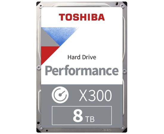 Жесткий диск Toshiba X300 SATA III (6Gb/s) 3.5" 8TB, HDWR180UZSVA, фото 