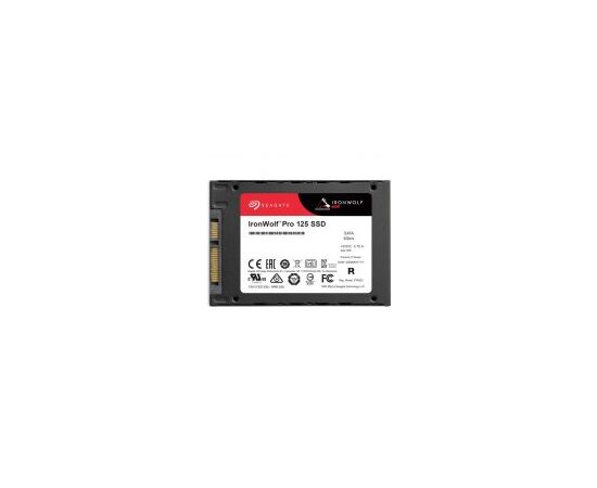 Диск SSD Seagate IronWolf Pro 125 2.5" 960GB SATA III (6Gb/s), ZA960NX1A001, фото 