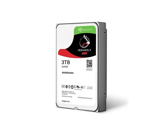 Жесткий диск Seagate IronWolf SATA III (6Gb/s) 3.5" 3TB, ST3000VN007, фото 