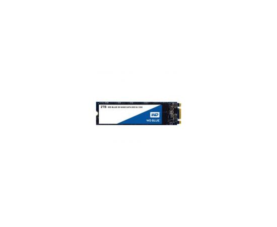 Диск SSD WD Blue M.2 2280 2TB SATA III (6Gb/s), WDS200T2B0B, фото 