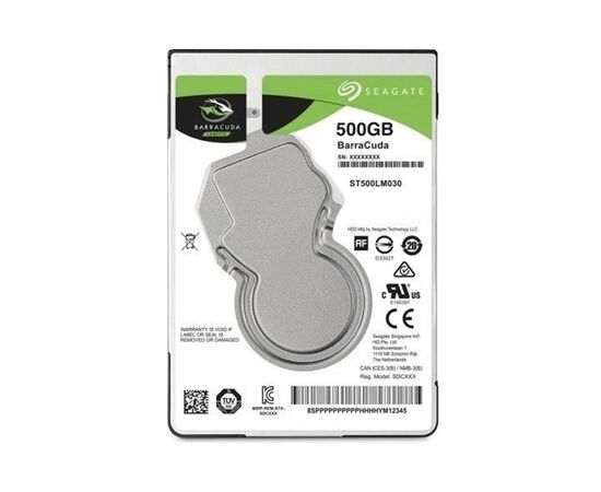 Жесткий диск Seagate BarraCuda SATA III (6Gb/s) 2.5" 500GB, ST500LM030, фото 