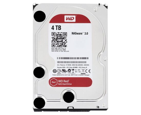 Жесткий диск WD Red SATA III (6Gb/s) 3.5" 4TB, WD40EFAX, фото 