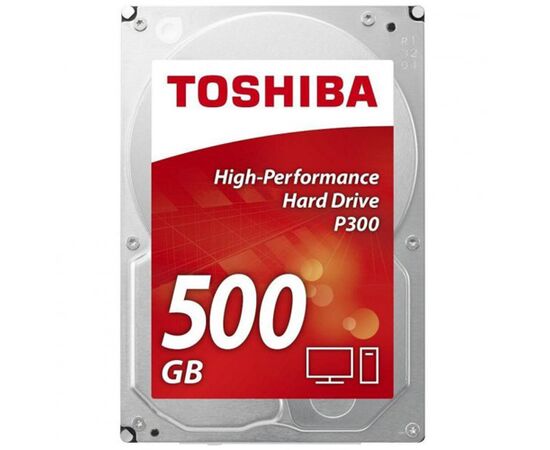 Жесткий диск Toshiba P300 SATA III (6Gb/s) 3.5" 500GB, HDWD105UZSVA, фото 
