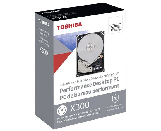 Жесткий диск Toshiba X300 SATA III (6Gb/s) 3.5" 8TB, HDWR180EZSTA, фото 