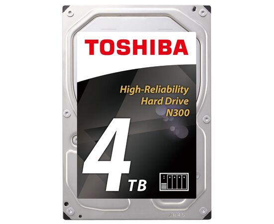 Жесткий диск Toshiba N300 SATA III (6Gb/s) 3.5" 4TB, HDWQ140UZSVA, фото 