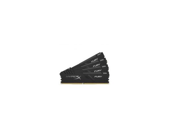 Комплект памяти Kingston HyperX FURY Black 16GB DIMM DDR4 2400MHz (4х4GB), HX424C15FB3K4/16, фото 