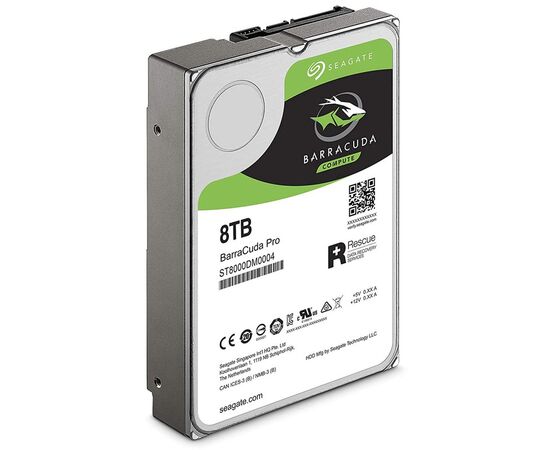 Жесткий диск Seagate BarraCuda Pro SATA III (6Gb/s) 3.5" 8TB, ST8000DM0004, фото 