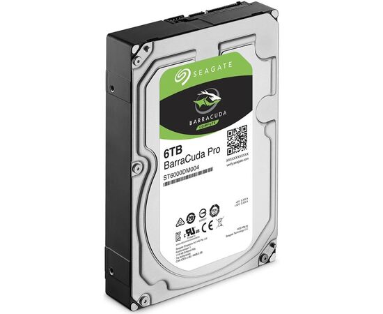 Жесткий диск Seagate BarraCuda Pro SATA III (6Gb/s) 3.5" 6TB, ST6000DM004, фото 