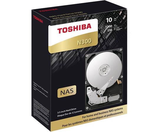 Жесткий диск Toshiba N300 SATA III (6Gb/s) 3.5" 10TB, HDWG11AEZSTA, фото 
