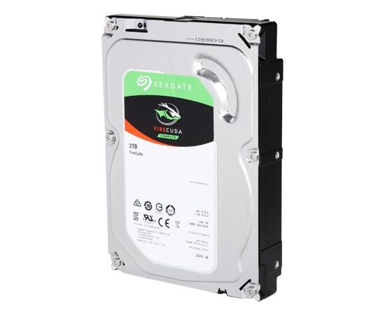 Жесткий диск Seagate FireCuda SATA III (6Gb/s) 3.5" 2TB + 8GB, ST2000DX002, фото 